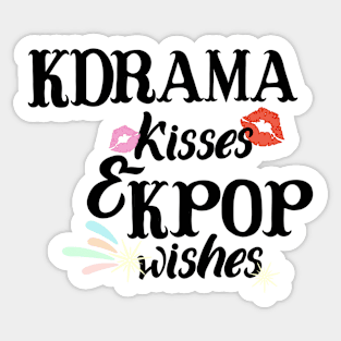 Kisses & Wishes Sticker